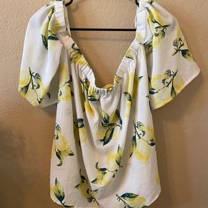 Off the shoulder top